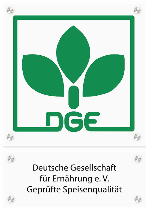 DGE-Logo: Zertifizierte Qualität